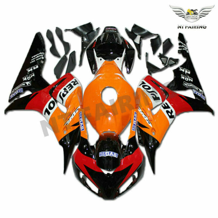 NT Fairing Fit for Honda 2006-2007 CBR1000RR U0117- Orange Red | ABS Injection