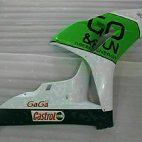 MS Injection Green White Kit Fairing Fit for Honda 2006-2007 CBR1000RR Set u088