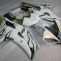 MSA Injection Mold White ABS Fairing Fit for Yamaha 2008-2016 YZF R6 u024
