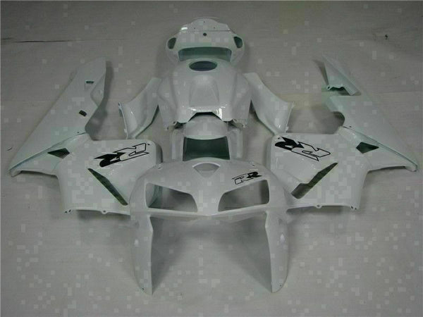 MSA Injection Fairing Fit for Honda 2005-2006 CBR600RR White Bodywork u0100