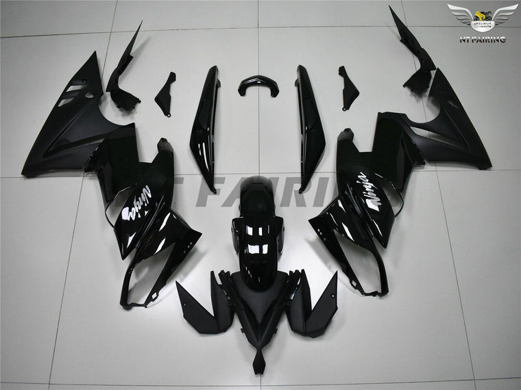 NT Fairing Fit for Kawasaki 2009-2011 EX650R N001- Er 6f Black | ABS, US Stock