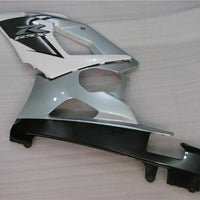 MS Injection Plastic White Silver Fairing Fit for  2005-2006 GSXR1000 n043