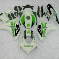 MS Injection Green White Plastic Fairing Fit for Honda 2008-2011 CBR1000RR u034