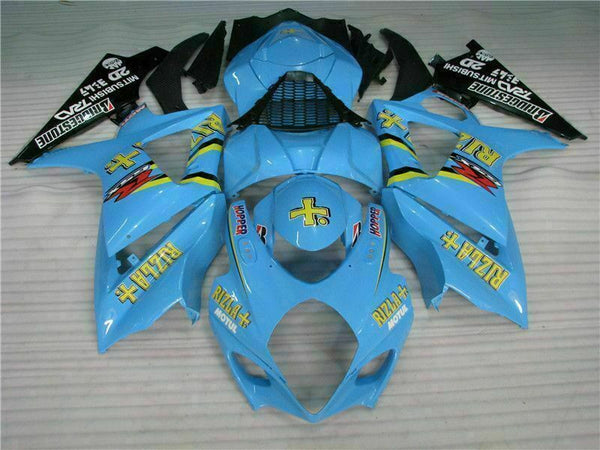 MS Injection Kit Blue ABS Fairing Kit Fit for  2007-2008 GSXR 1000 p025