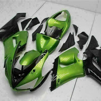 Fit for  Ninja 2005-2006 ZX6R 636 Green New Injection Fairing Kit t013-T