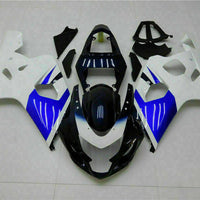 MS Injection Kit Blue White Fairing Fit for  2004 2005 GSXR 600 750 n007g