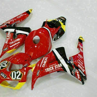 MS Injection Red Molded ABS Fairing Kit Fit for Honda 2006-2007 CBR1000RR u044