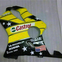 MS Injection Fairing Yellow Black Fit for Honda 2001-2003 CBR600 F4I u041