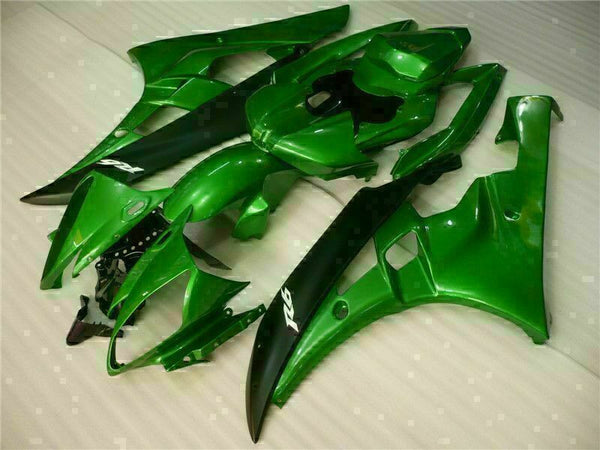 MS Injection Plastic Green ABS Fairing Fit for Yamaha 2006-2007 YZF R6 g033