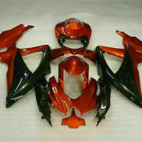MSB Injection Mold  Red Black Fairing Fit for  2008-2010 GSXR 600 750 o036