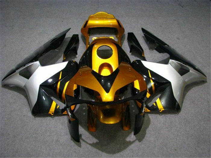 MSA Injection Gold ABS Plastic Fairing Fit for Honda 2003-2004 CBR600RR WTH s050