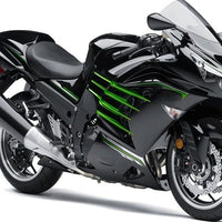 NT Black Green Fairing Kit Fit for Injection ZX14R ZZR1400 2012-2024 a001