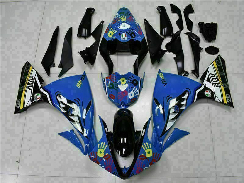 NT Fairing Fit for Yamaha 2009-2011 YZF-R1 N034- Blue | ABS Injection