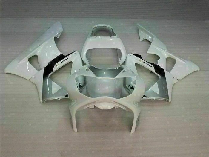 MS Injection Mold Fairing White Kit Fit for ABS Honda CBR929RR 2000-2001 u019