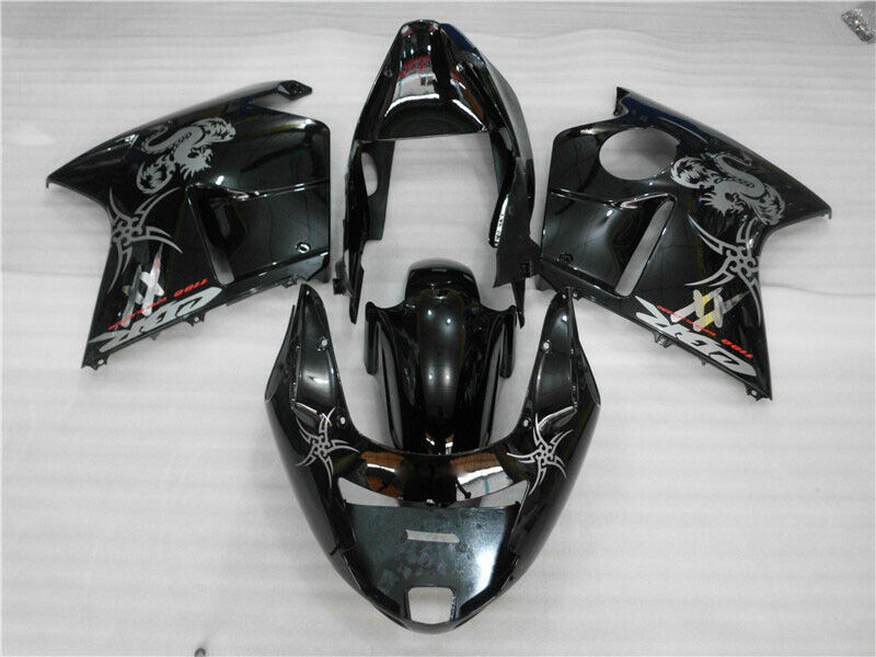 NT Fairing Fit for Honda 1996-2007 CBR1100XX U009- Msa Black | ABS Injection