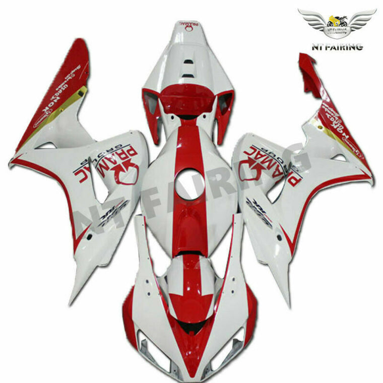 NT Fairing Fit for Honda 2006-2007 CBR1000RR U043- Red White | ABS Injection