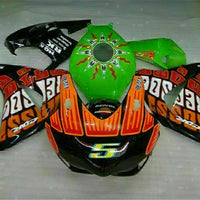 MS Injection New Green Orange Fairing Fit for Honda 2008-2011 CBR1000RR u027