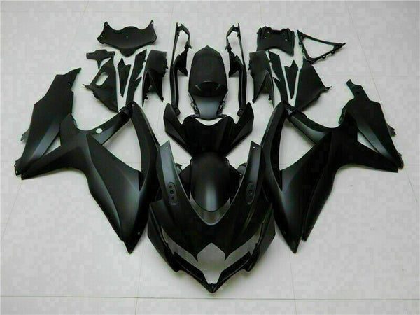 MSA Injection Matte Black Fairings Fit for  2008-2010 GSXR 600 750 o005f