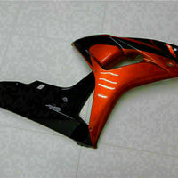 MSA Injection Orange Plastic Fairing Kit Fit for Honda 2006-2007 CBR1000RR u002