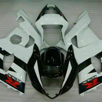 MS Injection Molded White Black Fairing Fit for  2003-2004 GSXR 1000 p016