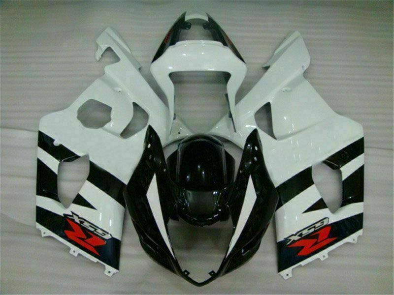 NT Fairing Fit for Suzuki 2003-2004 GSXR 1000 P016- White Black | ABS Injection