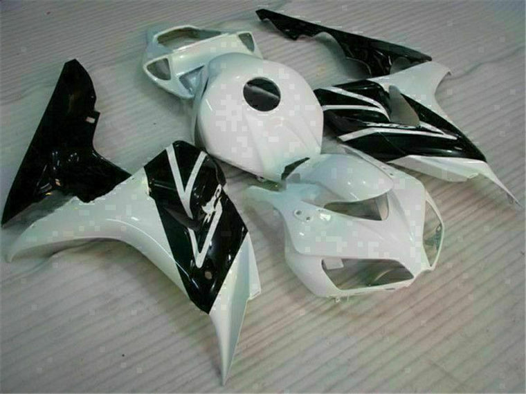 NT Fairing Fit for Honda 2006-2007 CBR1000RR N072- White Black | ABS Injection