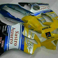 MS Yellow New Fairing Injection Fit for Honda 1999-2000 CBR600 F4 ABS Plastic u031