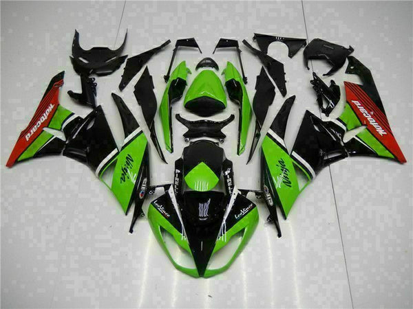MSA Injection Fairing Fit for  2009-2012 ZX6R Plastic With Seat Cowls t007HG