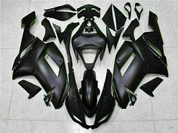 NT Fit for  2007 2008 ZX6R Plastic Matte Black Injection Mold Fairing s016