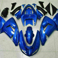 MSA Fit for  Ninja 2006-2007 ZX10R Plastic Blue Injection Fairing s015