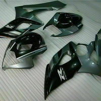 MS Injection ABS Kit Silver Black Fairing Fit for  2005-2006 GSXR1000 q002