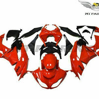 NT Aftermarket Injection Fairing Fit for  2009-2012 ZX6R Red N019