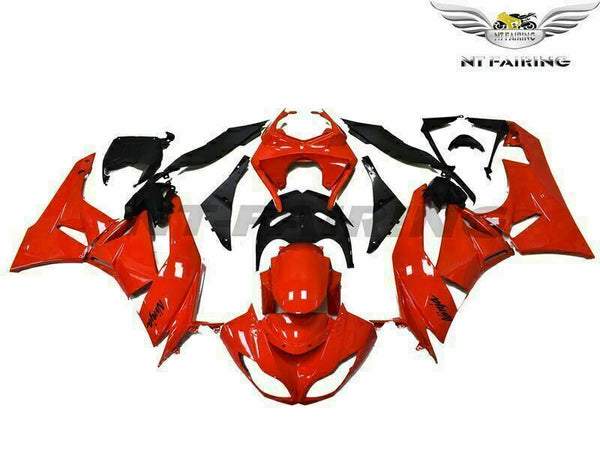 NT Aftermarket Injection Fairing Fit for  2009-2012 ZX6R Red N019