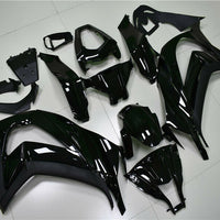 Injection Fairing Fit for  2011-2015 ZX10R Plastic Glossy Black N002
