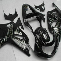 MSB Injection Mold Black Fairing Set Fit for  2001-2003 GSXR 600 750 n078