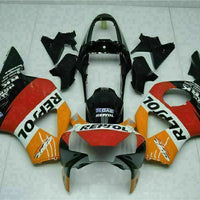 US STOCK NT Injection Orange Fairing ABS Kit Fit for Honda 2002 2003 CBR954RR 900RR N003 Available in CA