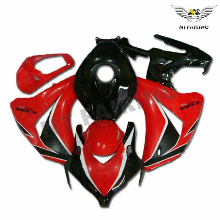 NT Fairing Fit for Honda 2008-2011 CBR1000RR N013- Red Black | ABS Injection, US Stock