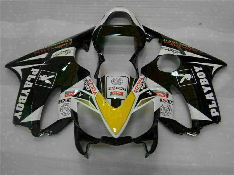 MS Injection Fairing Yellow Silver Black Fit for Honda 2001-2003 CBR600 F4I u040