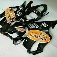MS Injection Orange Black Fairing Plastic Fit for Honda 2001-2003 CBR600 F4I u022
