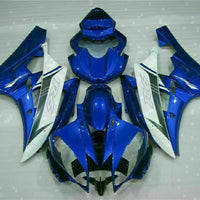 MS Injection Blue White ABS Kit Fairing Fit for Yamaha 2006-2007 YZF R6 g050