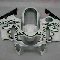 MS White Black Fairing Injection Fit for Honda 1999-2000 CBR600 F4 ABS Plastic u022