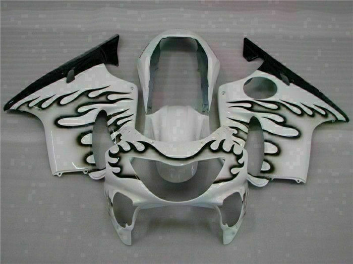 MS White Black Fairing Injection Fit for Honda 1999-2000 CBR600 F4 ABS Plastic u022