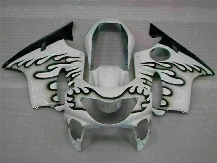 NT Fairing Fit for Honda 1999-2000 CBR600 F4 U022- White Black | ABS Injection