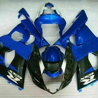 MS Injection Molded Blue Black Fairing Fit for  2003-2004 GSXR 1000 r018