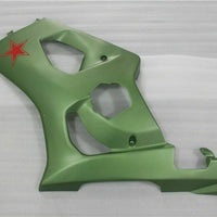 MS Injection Plastic Green Kit Fairing Fit for  2003-2004 GSXR 1000 n053