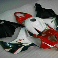MSA Injection Red White Fairing Plastic Fit for Honda 2009-2012 CBR600RR u013