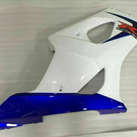 MS Injection Mold White Blue ABS Fairing Fit for  2003-2004 GSXR 1000 o013