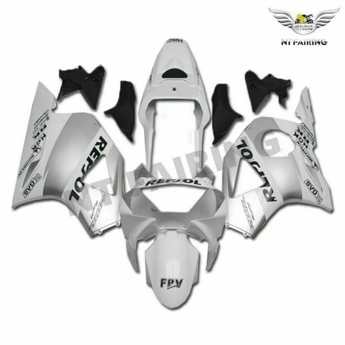 MS Injection White Silver Fairing Fit for Honda 2002 2003 CBR954RR 900RR u027