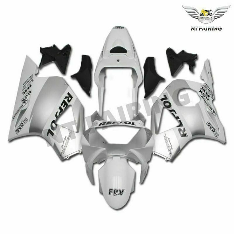 NT Fairing Fit for Honda 2002-2003 CBR954RR U027- White Silver 900rr | ABS Injection