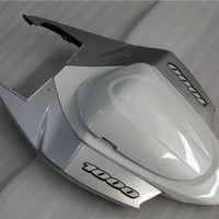 MS Injection Plastic White Silver Fairing Fit for  2005-2006 GSXR1000 n043